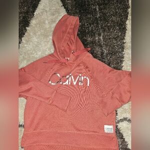Calvin Klein Performance Women's Brick Hoodie Size  Medium